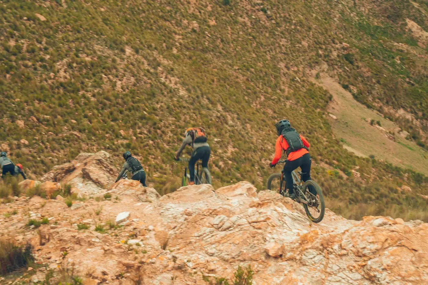 Mountain biking in Bolivia