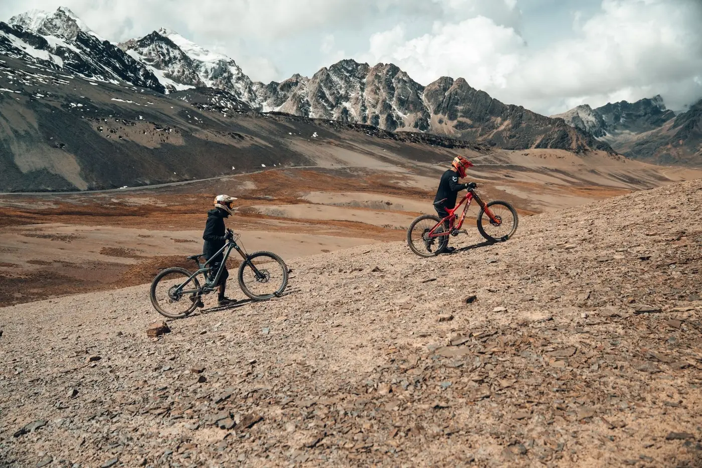 Mountain biking in Bolivia