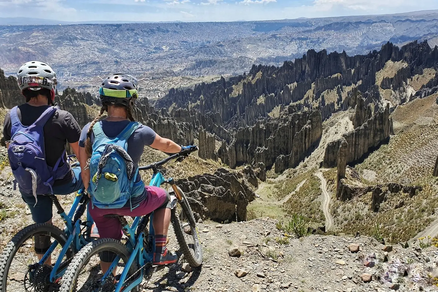 Mountain biking in Bolivia