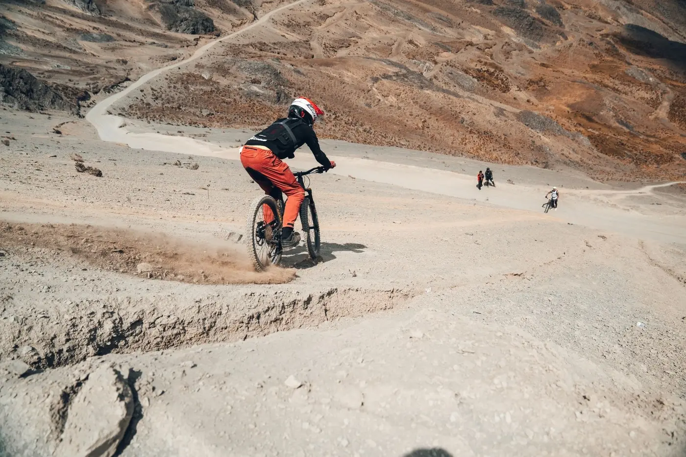 Mountain biking in Bolivia