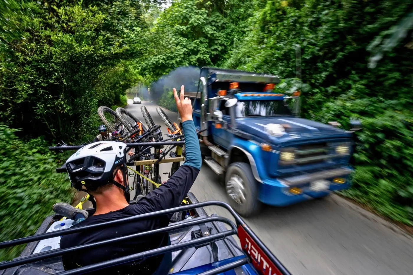 Mountain biking in Colombia