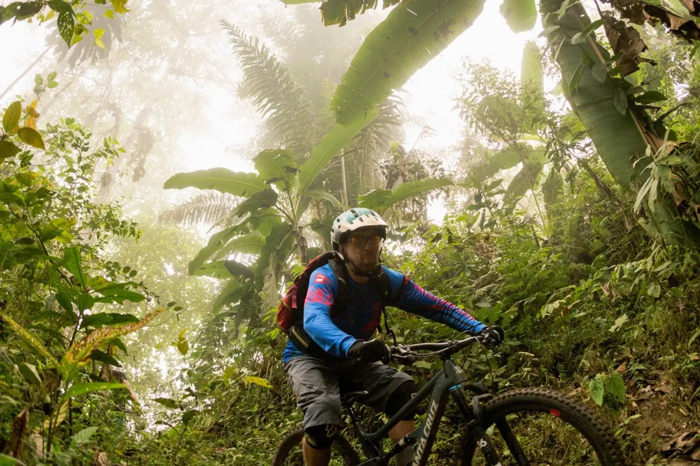 Advanced mountain biking in Ecuador