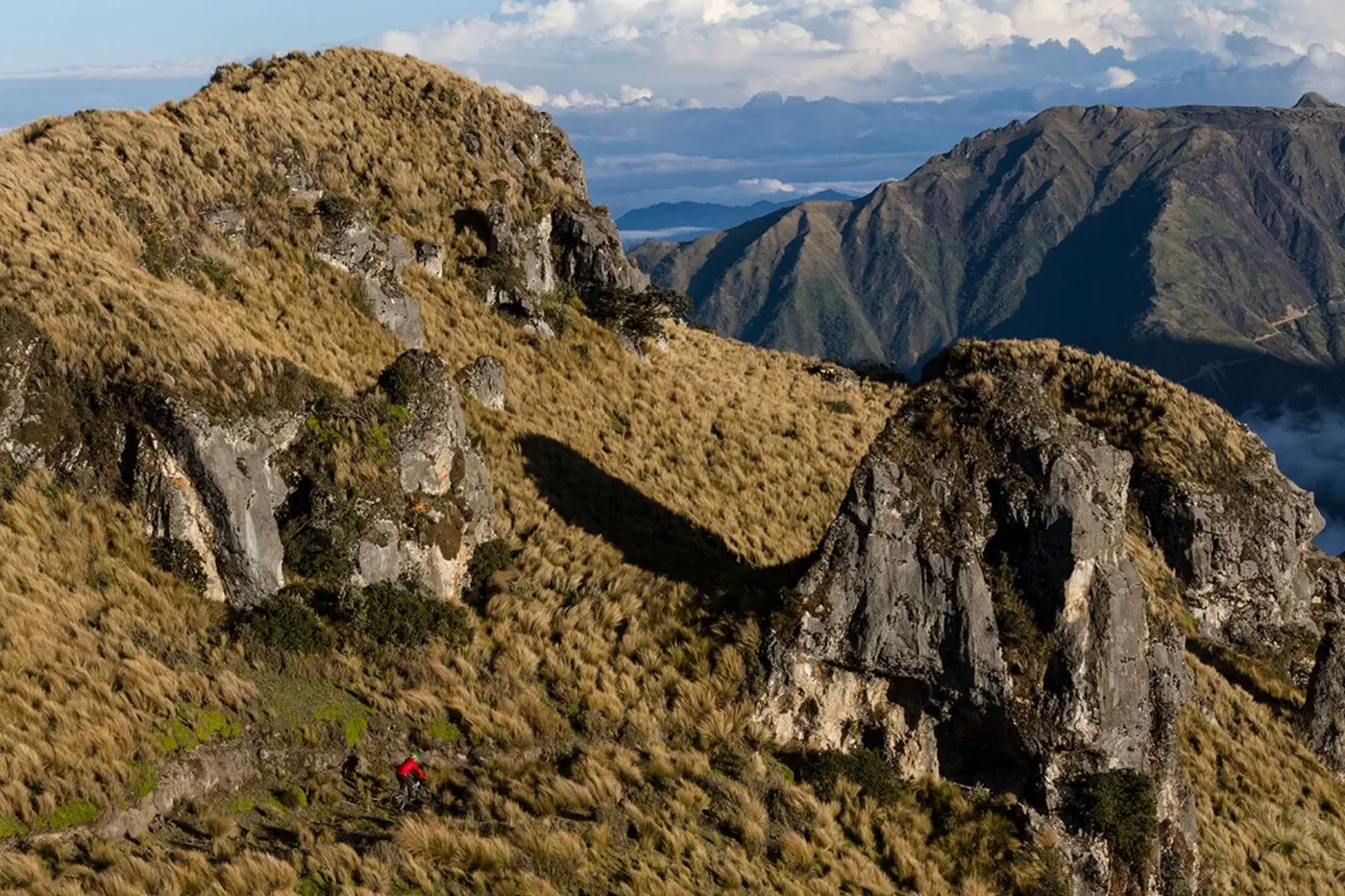 Advanced mountain biking in Ecuador