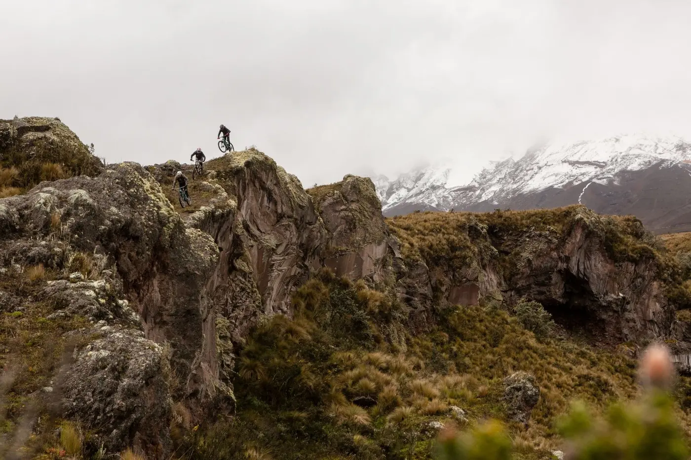 Advanced mountain biking in Ecuador