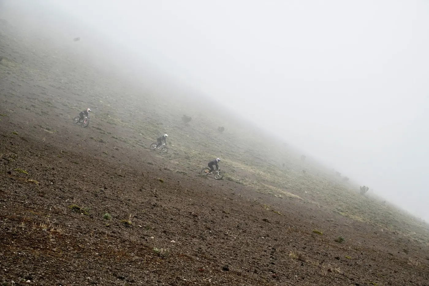 Mountain biking in Ecuador