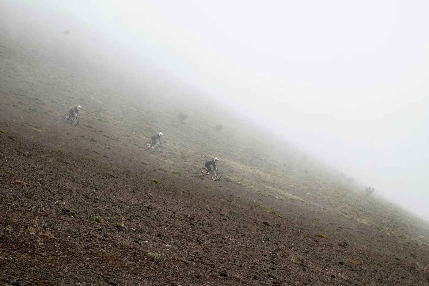 Mountain biking in Ecuador