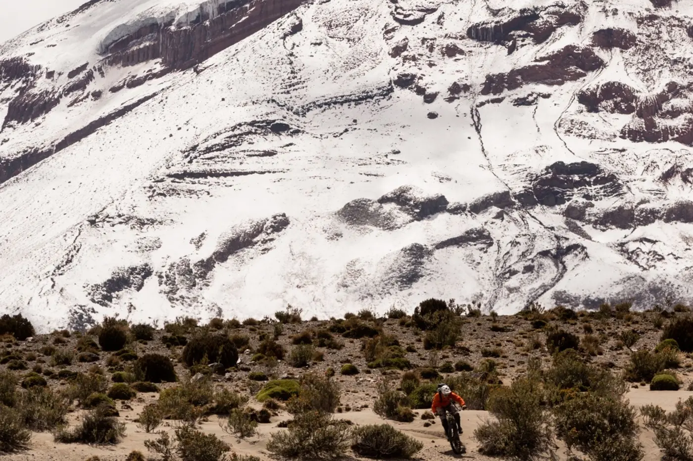 Mountain biking in Ecuador