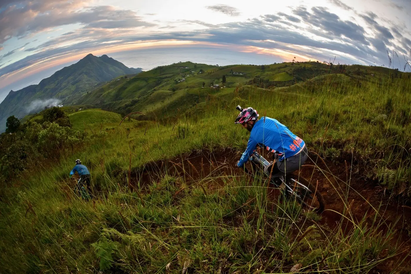 Mountain biking in Ecuador