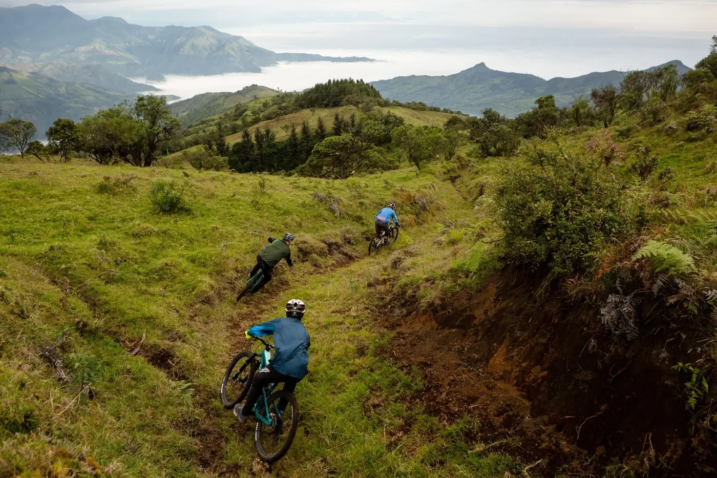 Mountain biking in Ecuador