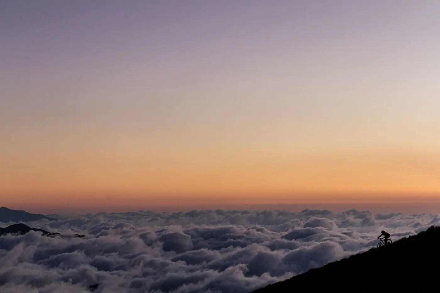 Mountain biking in Ecuador