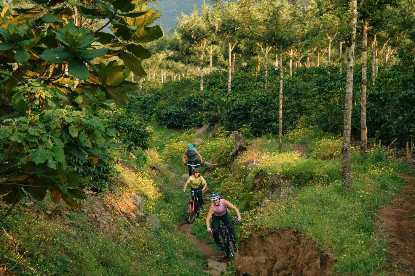 Mountain biking in Guatemala