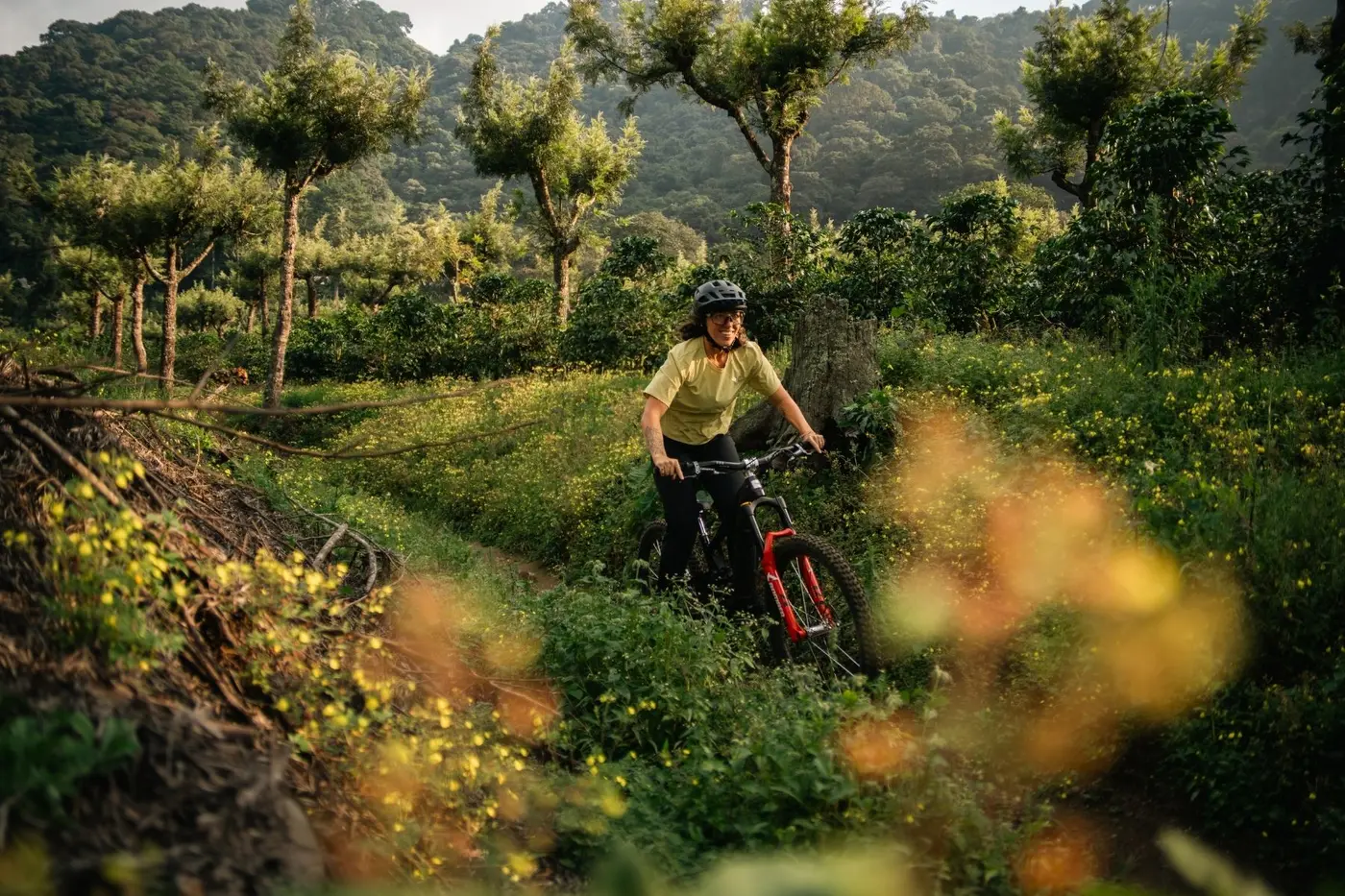 Mountain biking in Guatemala