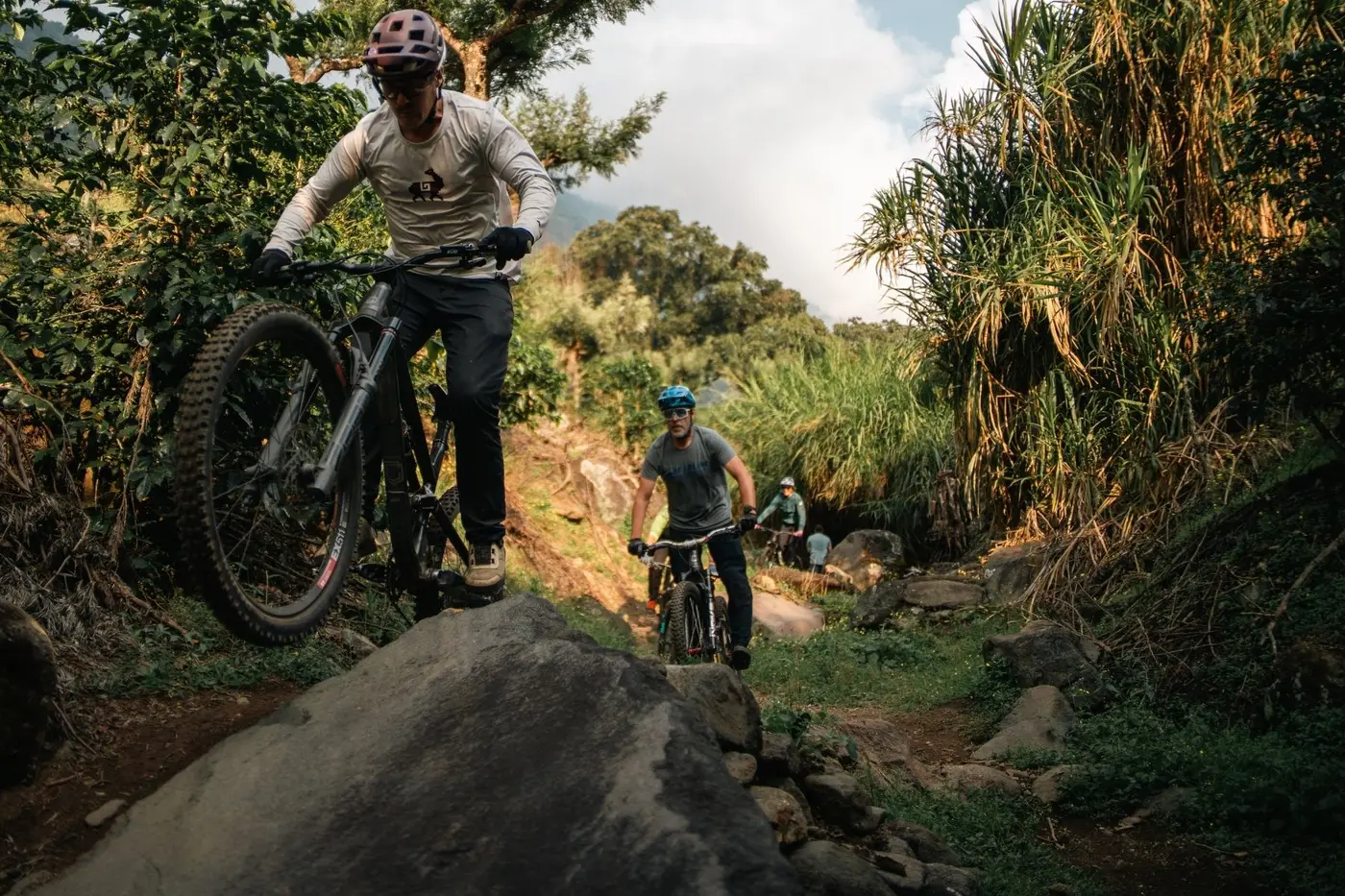 Mountain biking in Guatemala