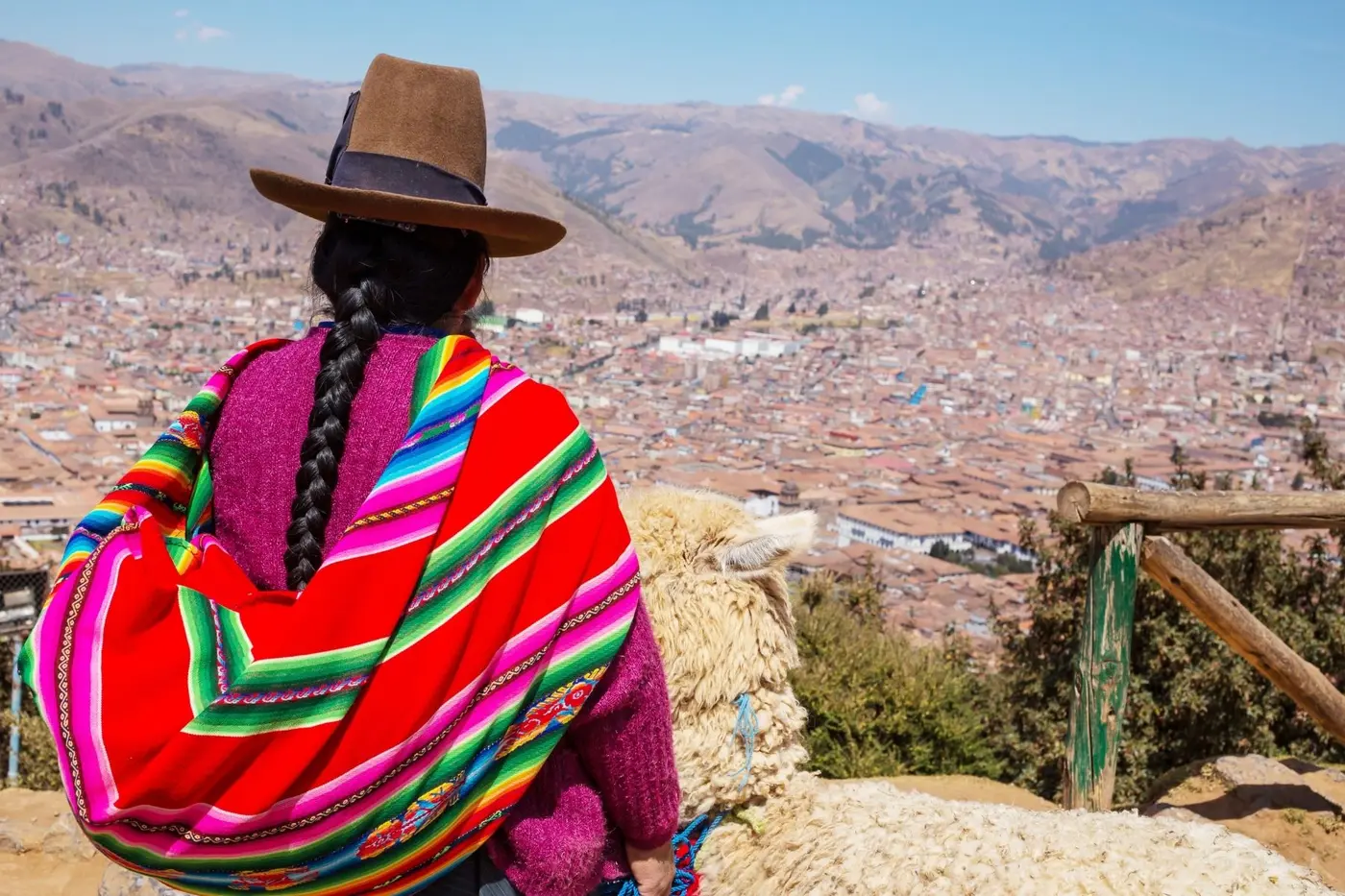 Mountain biking in the Peruvian Andes